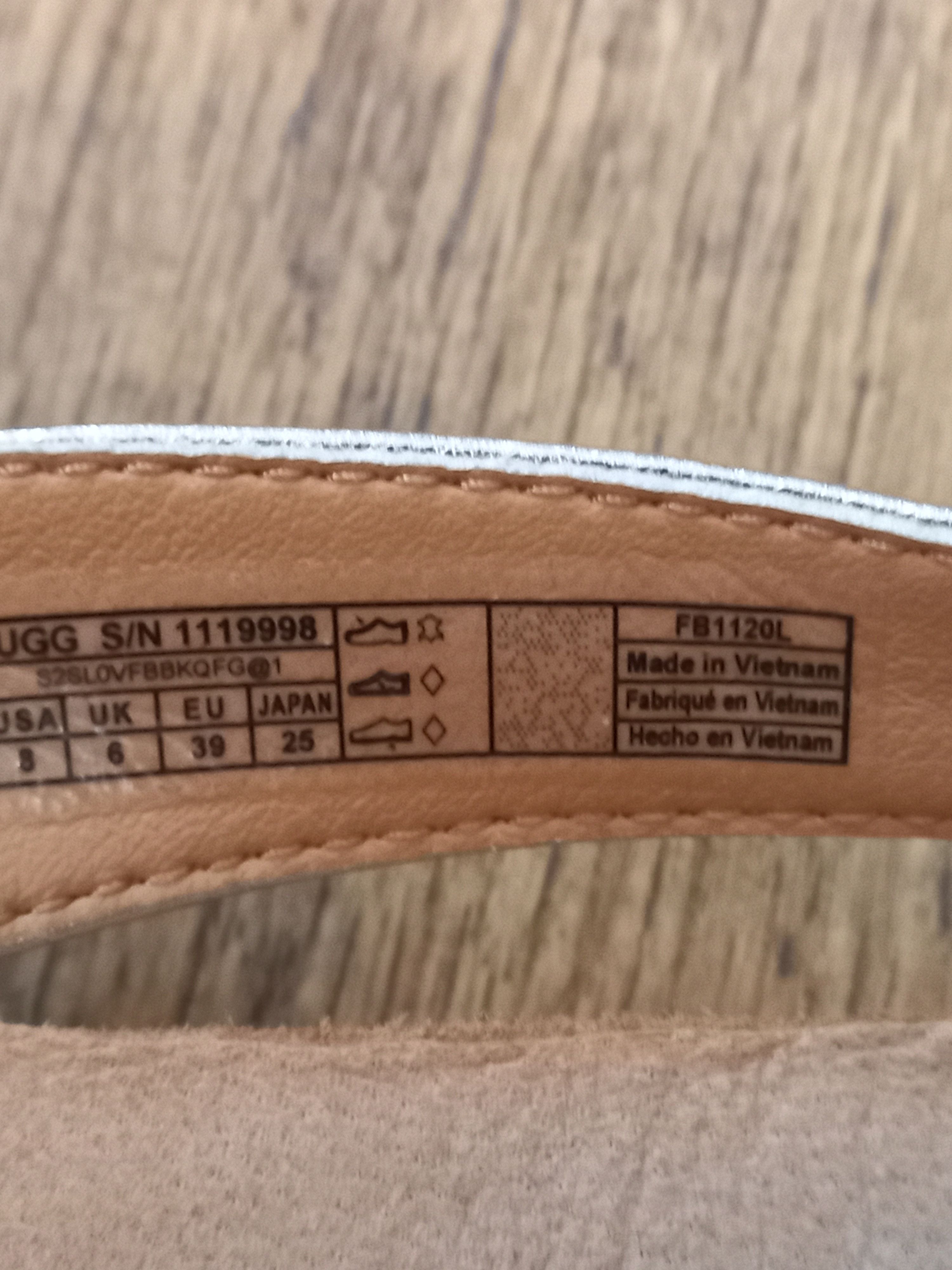 Ugg Ugg Sandals Flip Flops Shoes Strapp Size US 8 / IT 38 - 2 Thumbnail