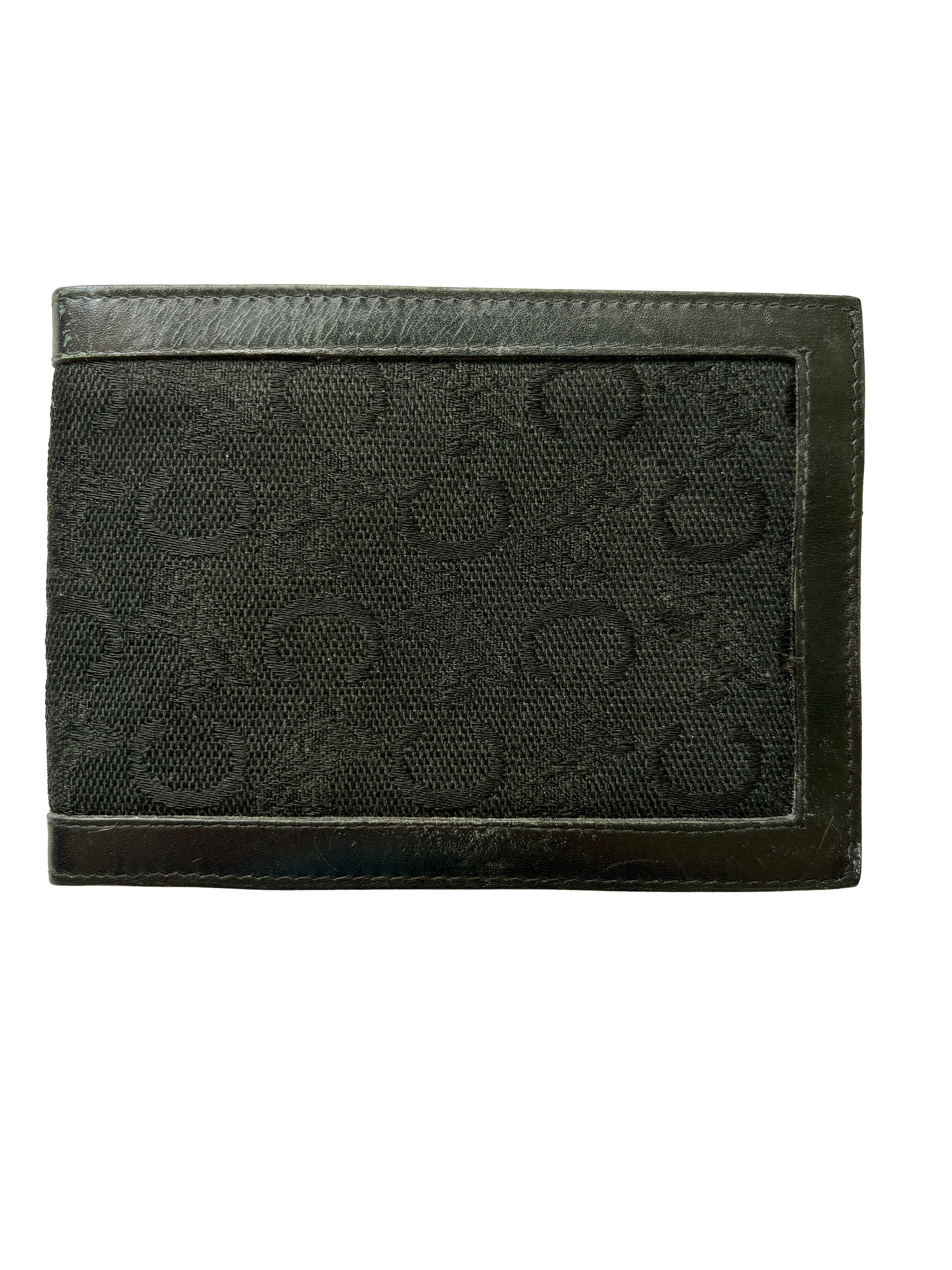 Celine ⚡️𝐐𝐔𝐈𝐂𝐊 𝐒𝐀𝐋𝐄⚡️ Celine Vintage Black Bifold Wallet Size ONE SIZE - 1 Thumbnail
