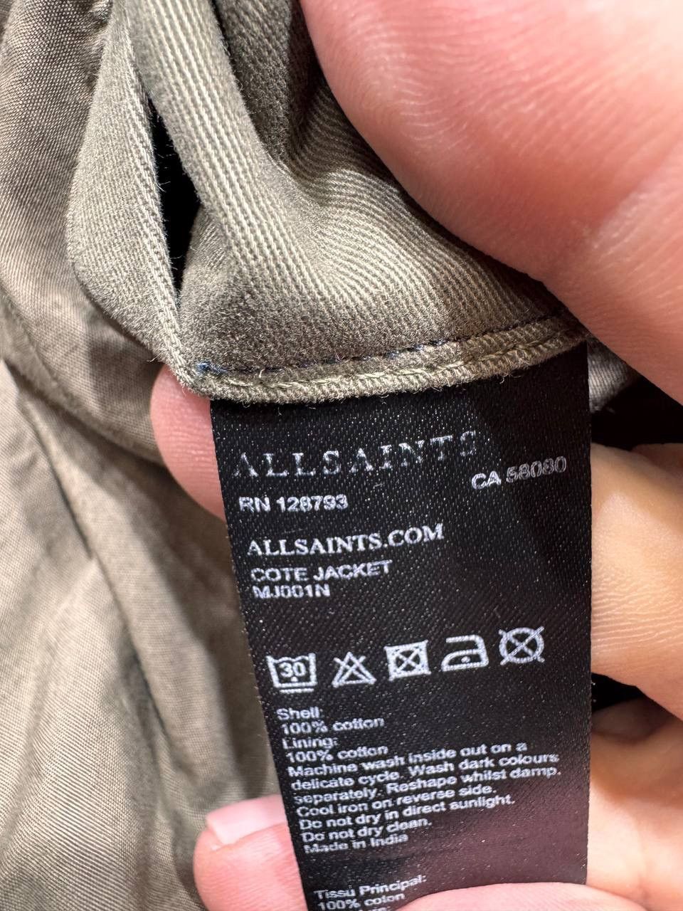 Allsaints Allsaints Cote Field Jacket M-65 Style Mens Size M Size US M / EU 48-50 / 2 - 22 Thumbnail
