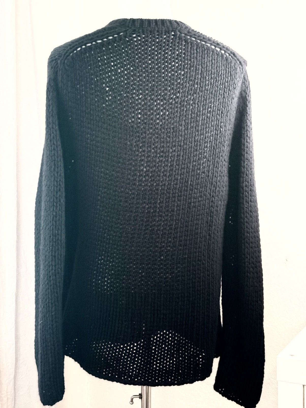 Comme des Garcons CdG Homme Deux Loose Knit Thick Cable Sweater Size US XL / EU 56 / 4 - 5 Thumbnail