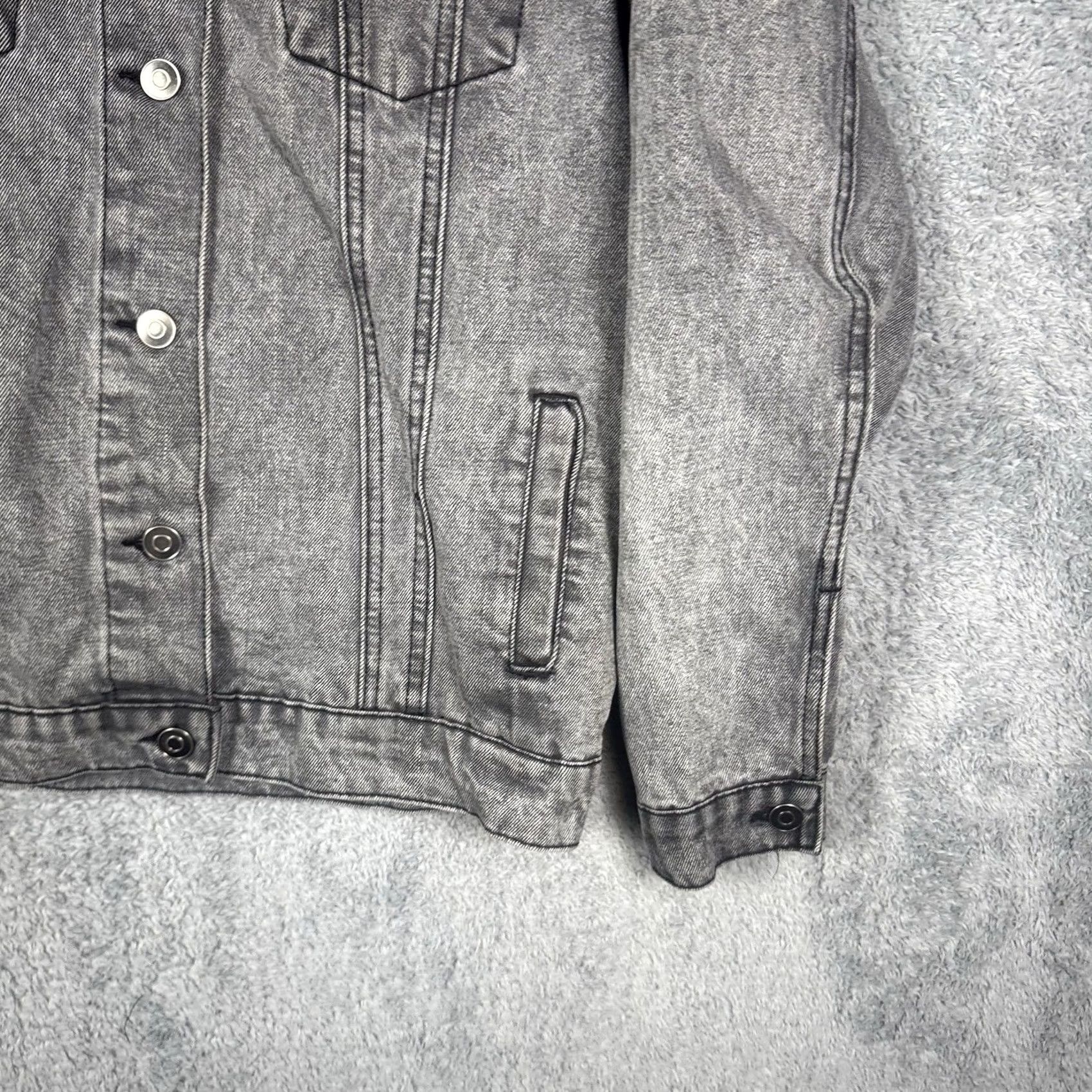 Vintage Pink Floyd Denim Jacket Mens S US Tour 1987 73 The Dark Side of the Moon Grunge Size US S / EU 44-46 / 1 - 7 Thumbnail