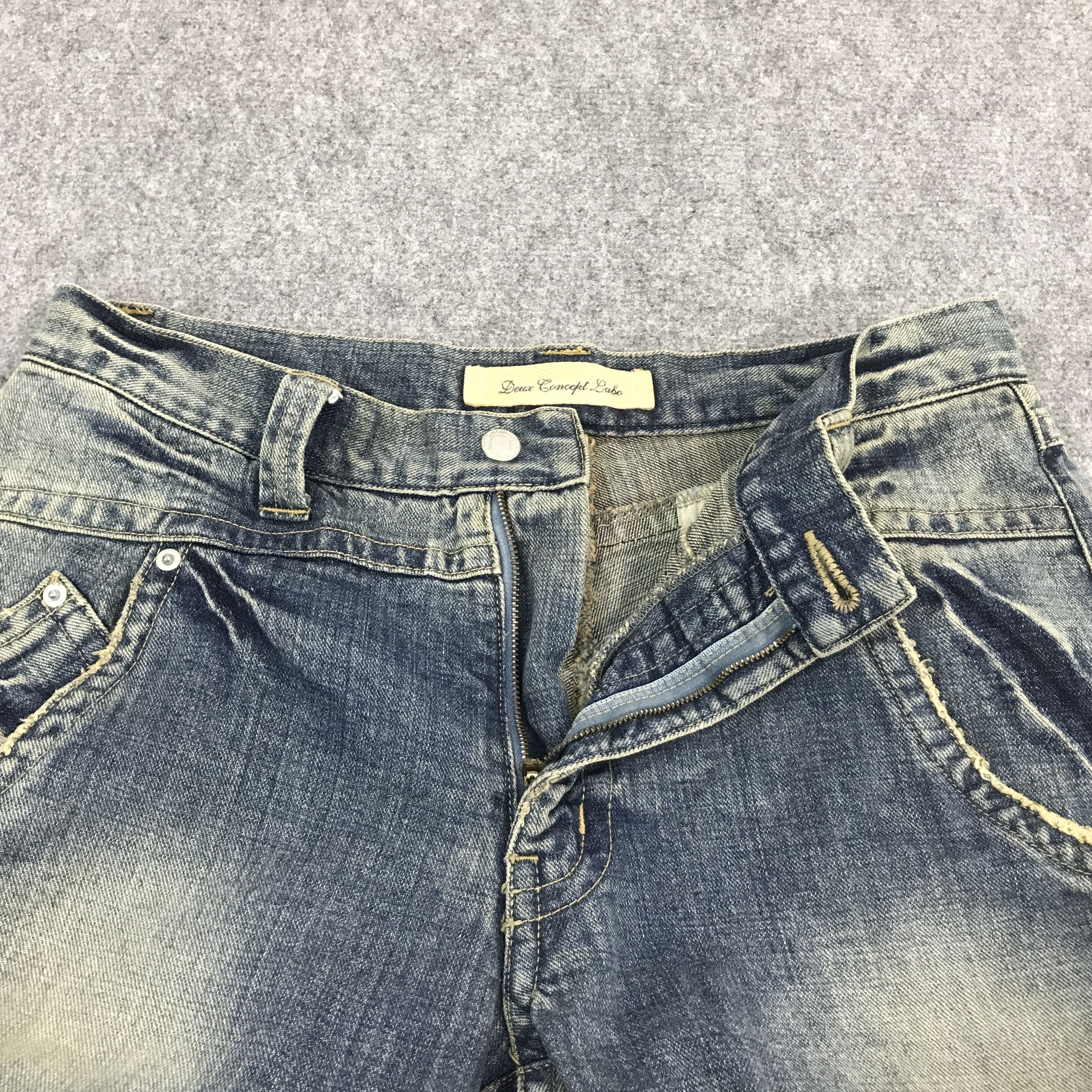 Japanese Brand BAGGY DENIM DEUSE JAPAN STYLE JEANS PANTS Size US 32 / EU 48 - 7 Thumbnail