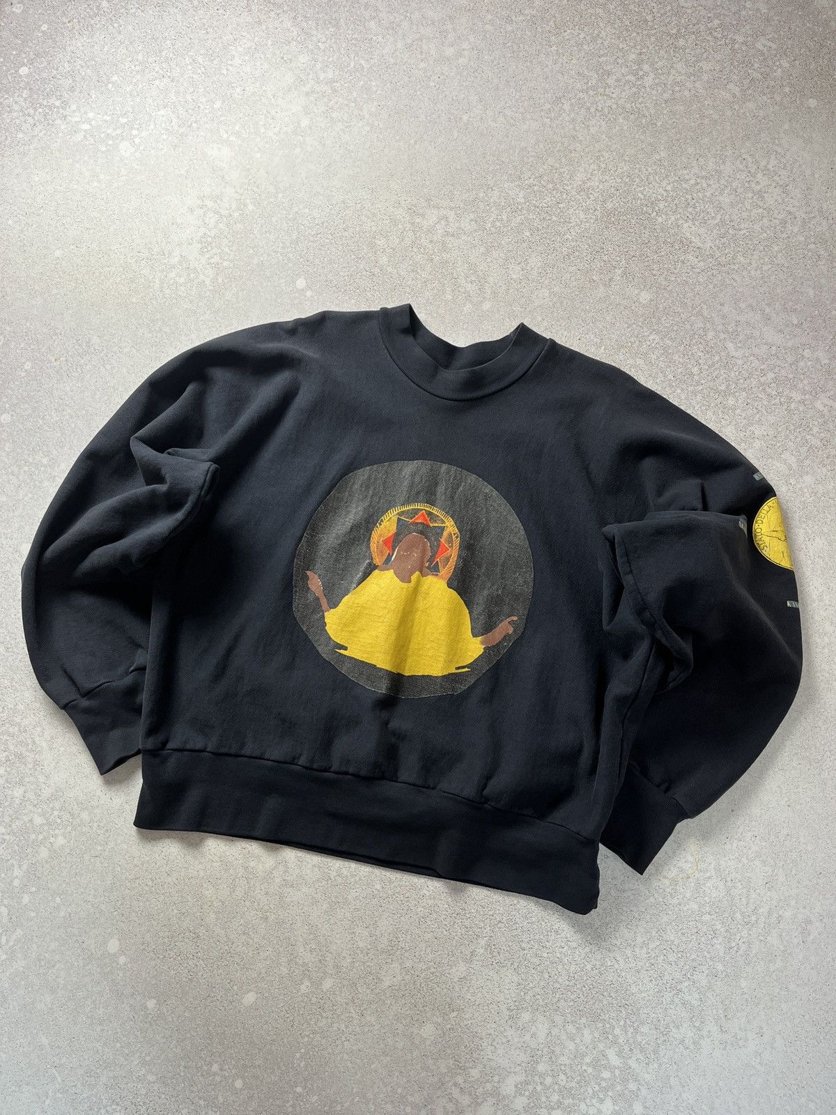 Kanye West Sunday Service Big Logo Jesus Is King Sweatshirt