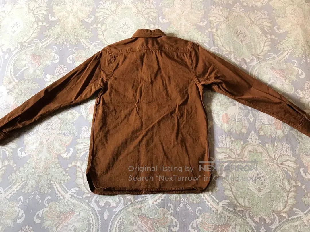 Rising Sun & Co. Rising Sun Brown Work Shirt XS. Size US XS / EU 42 / 0 - 2 Thumbnail