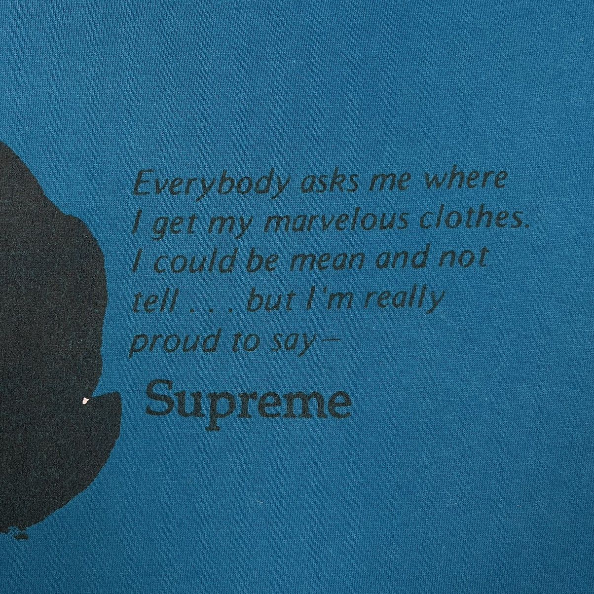 Supreme Supreme big logo mean tee SS17 Size US L / EU 52-54 / 3 - 6 Thumbnail