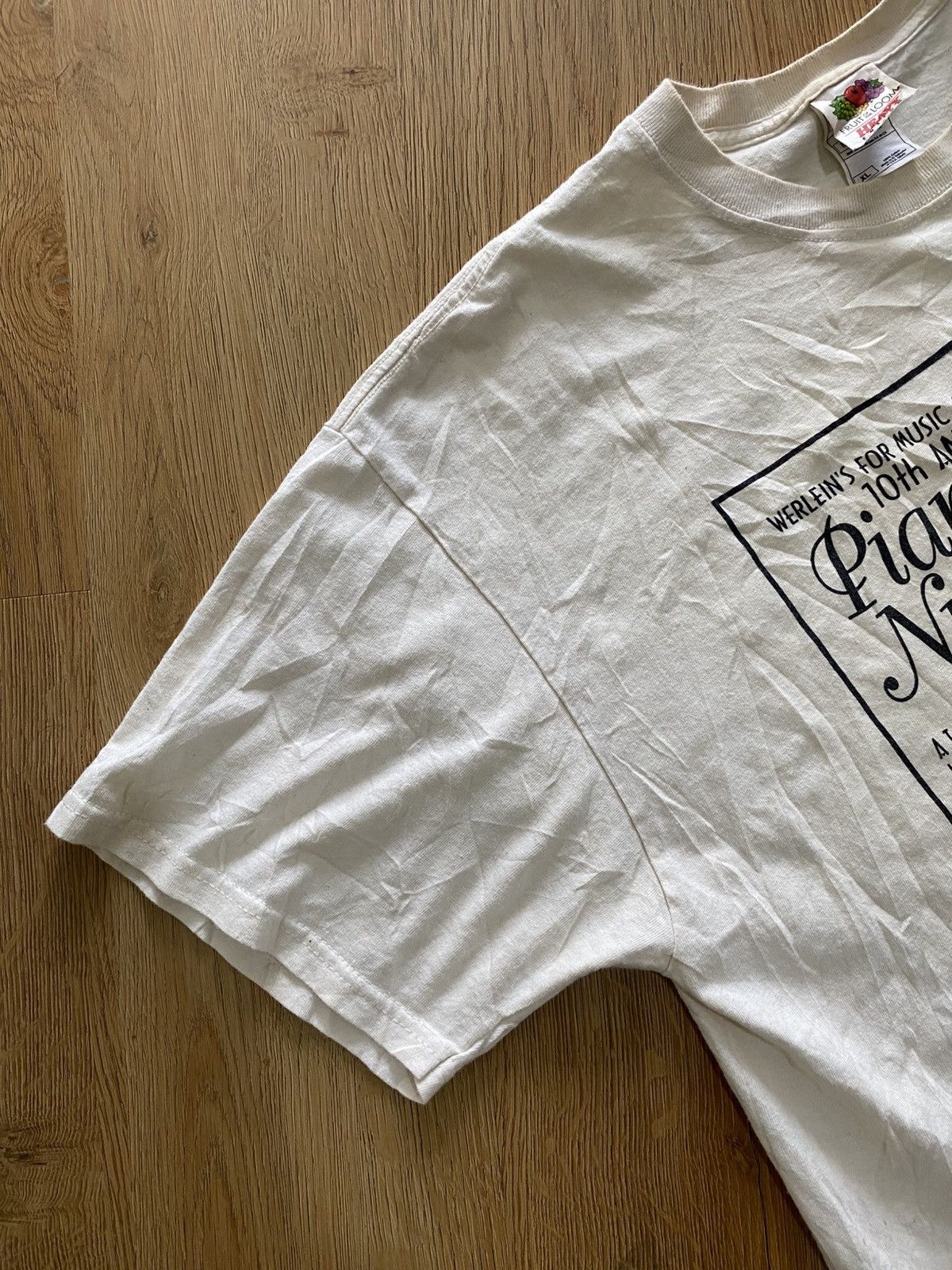 Jazz Cartier × Song For The Mute × Vintage Vintage Jazz Tribute To The Music Memory (Colour Cream) Size US XL / EU 56 / 4 - 5 Thumbnail