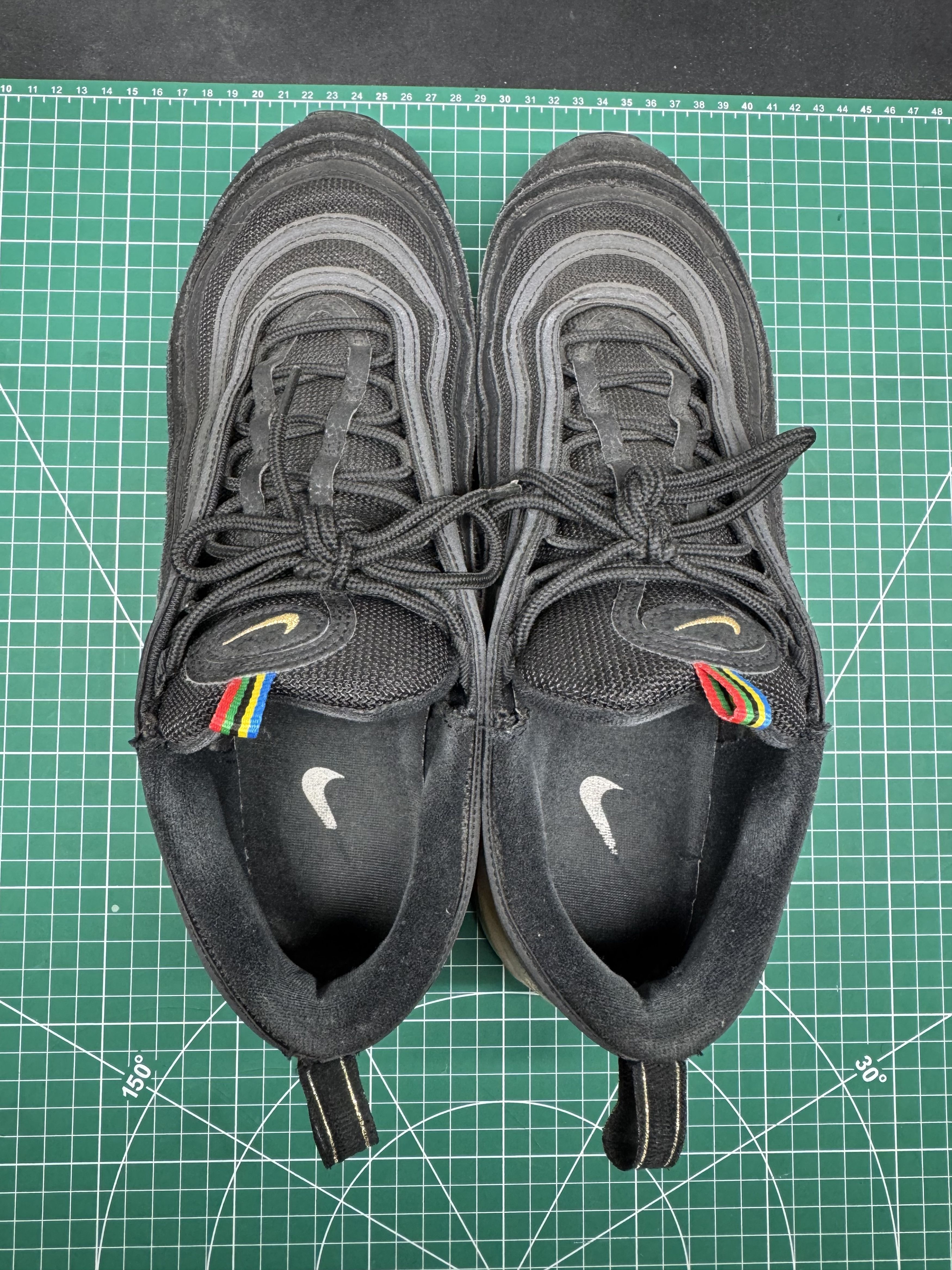 Nike Size 11 - Nike Air Max 97 QS Olympics Rings - Black Size US 11 / EU 44 - 1 Thumbnail