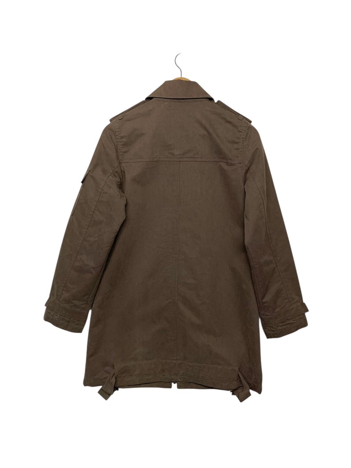 Designer × Katharine Hamnett London Rare Katherine Hamnett Coat Parka Zipper Down Jacket Size M / US 6-8 / IT 42-44 - 3 Thumbnail
