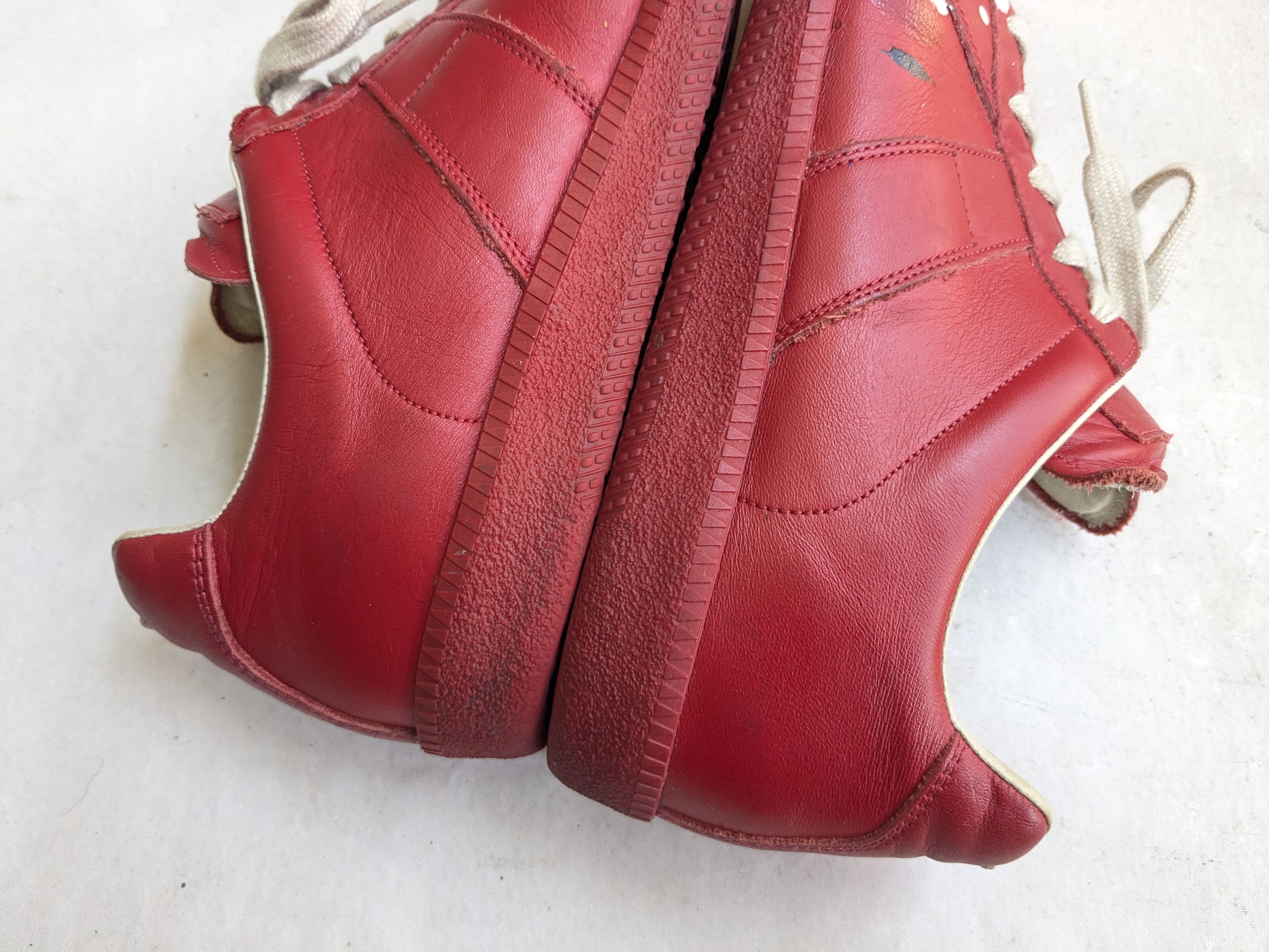 Maison Margiela Maison Margiela GAT Replica Red Paint Splatter 8 41 Size US 8 / EU 41 - 10 Thumbnail