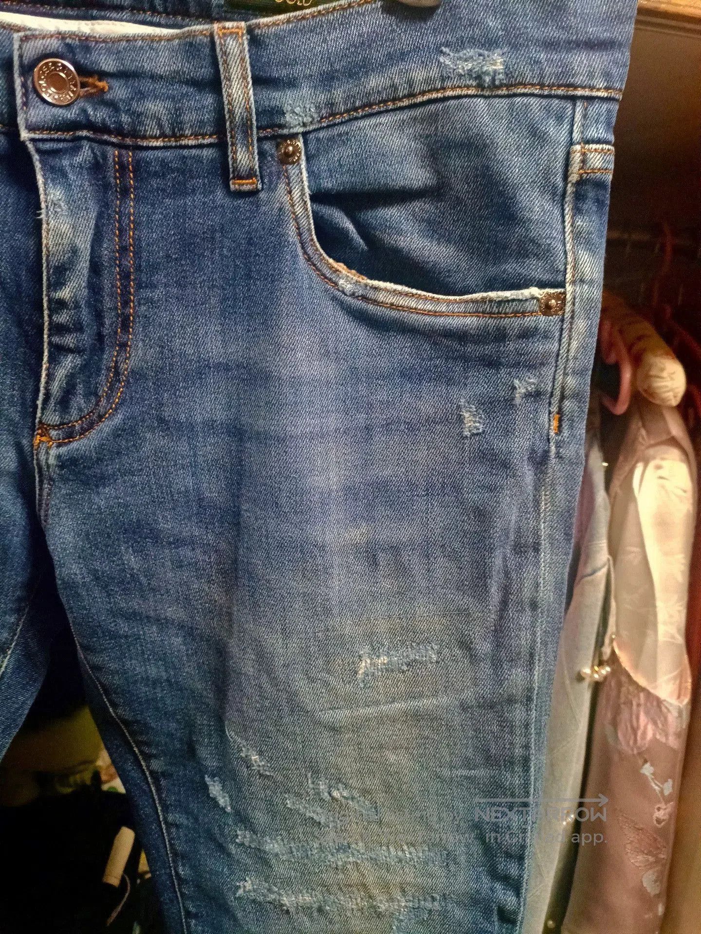 Dolce & Gabbana Dolce&Gabbana Gold Jeans. Size US 34 / EU 50 - 5 Thumbnail