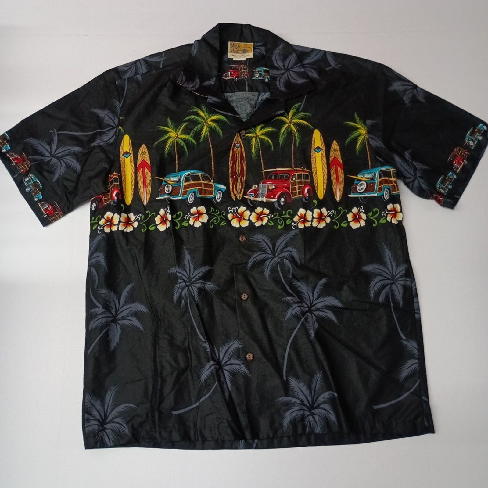Other Vintage Winnie Fashion Shirt Mens L Floral Car Surf Hawaiian Size US L / EU 52-54 / 3 - 1 Thumbnail