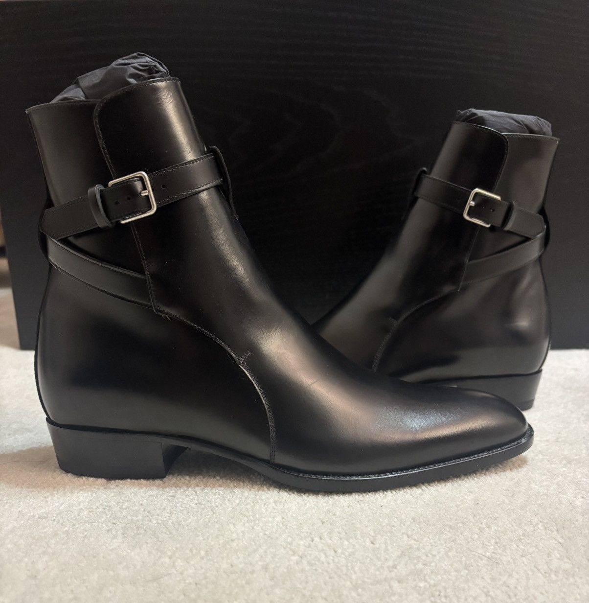 Saint Laurent Paris Wyatt Jodhpur Boots Size US 9 / EU 42 - 2 Thumbnail