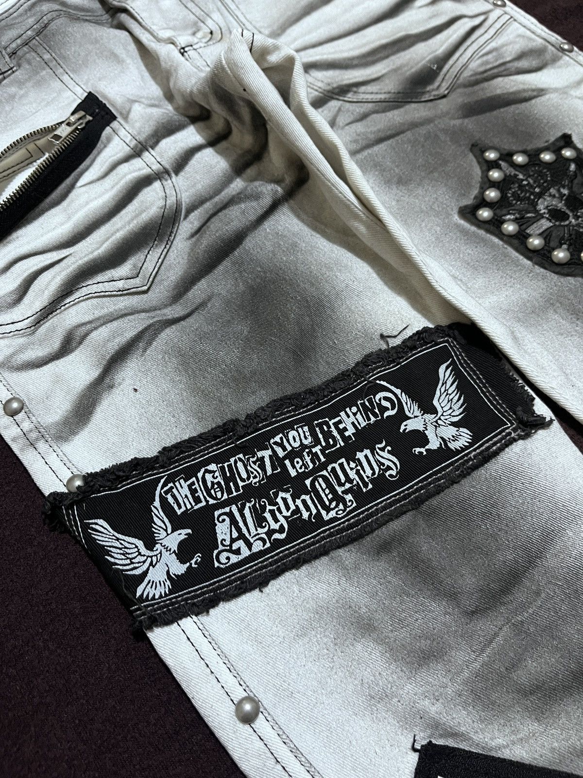 Japanese Brand ALGONQUINS THE GHOST YOU LEFT BEHING Size US 30 / EU 46 - 4 Thumbnail
