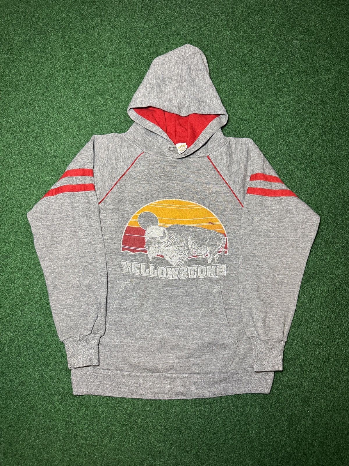 Other Vintage 70s Yellowstone National Park Small 50/50 Hoodie Size US S / EU 44-46 / 1 - 1 Thumbnail