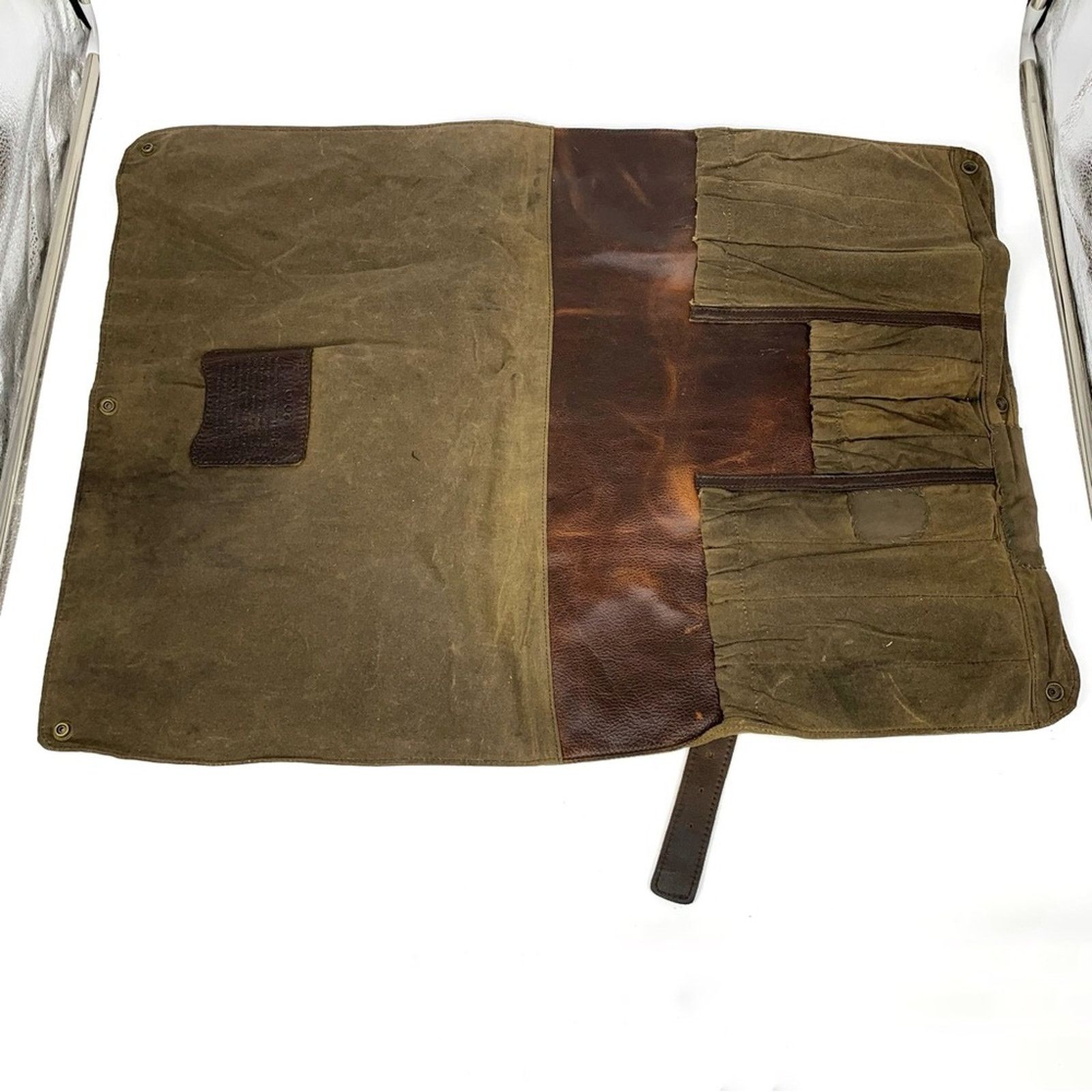 Other MOORE & GILES Meehan Bar Rollup Canvas & Leather Size ONE SIZE - 6 Thumbnail