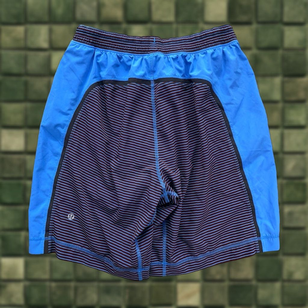Lululemon Lululemon Shorts Athletic Men S Pace Breaker Run Gym Performance Lined Training 8" Inseam 8" Multicolor Polyester Blend Pocket Size US 26 / EU 42 - 1 Thumbnail