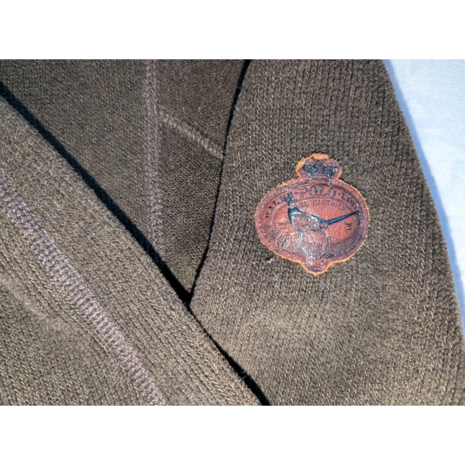 Polo Ralph Lauren VINTAGE Polo Ralph Lauren Jacket Mens XL Brown Fleece Full Zip Pheasant Size US XL / EU 56 / 4 - 4 Thumbnail