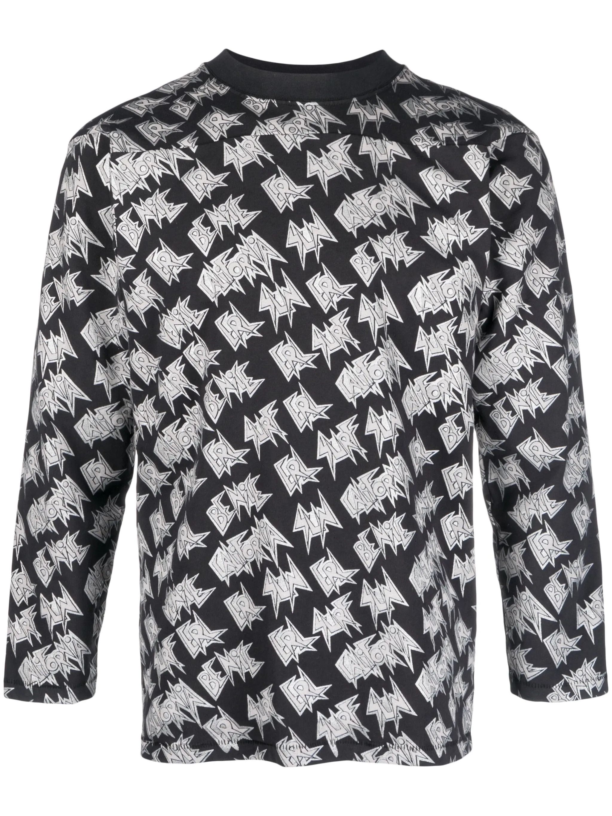 ERL o1y0125 T-Shirt in Black/White Size US S / EU 44-46 / 1 - 1 Thumbnail