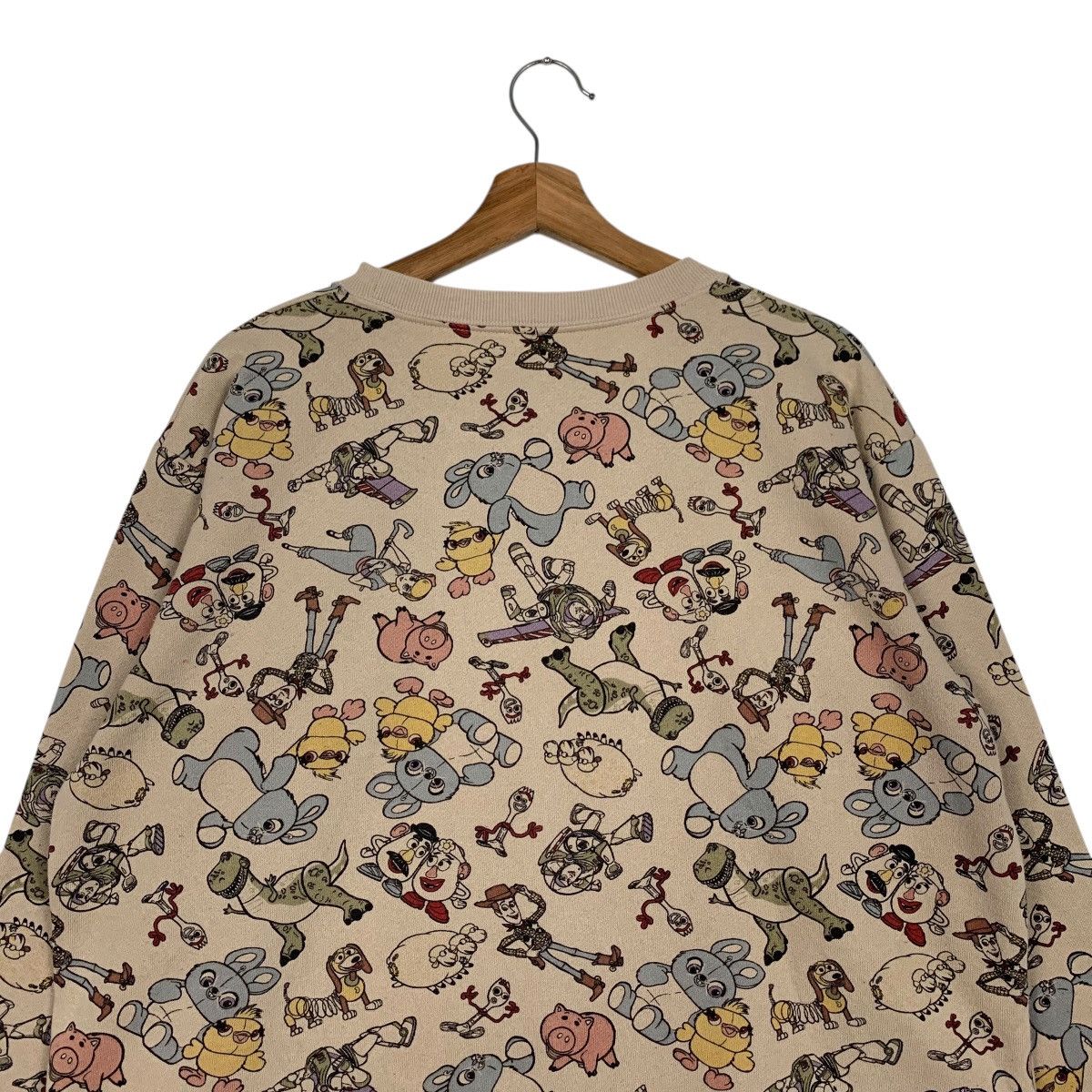 Anime PIXAR Cartoon Graphic Crewneck Sweatshirt #2947-C133 Size US L / EU 52-54 / 3 - 17 Thumbnail