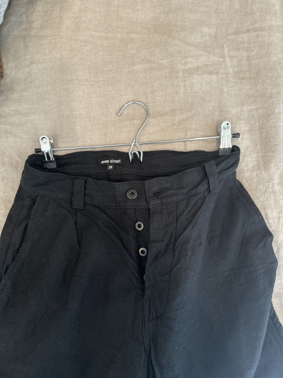 Evan Kinori Evan kinori 2020 wool linen pants Size US 28 / EU 44 - 4 Thumbnail