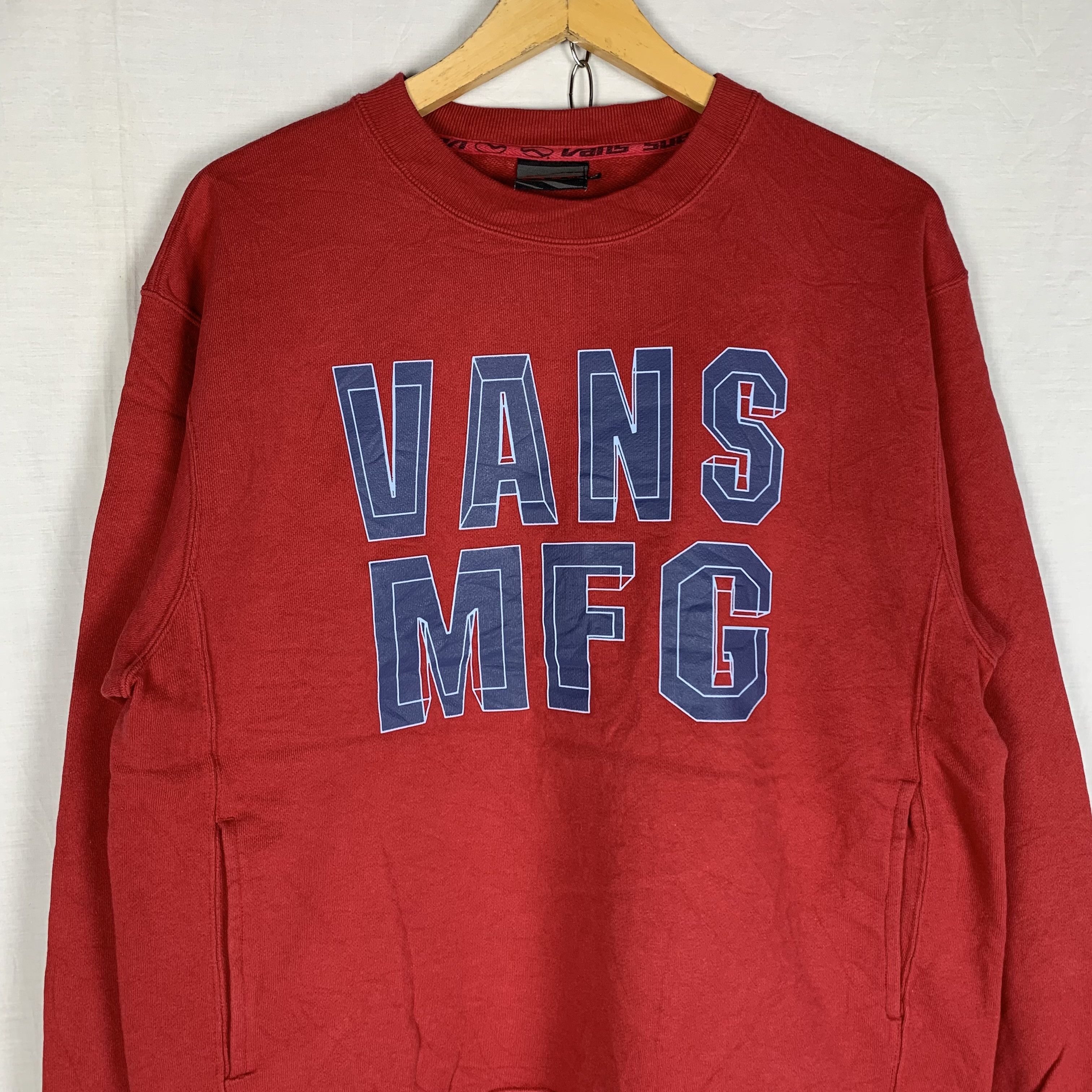 Vans Vintage Vans MFG Sweatshirt Crewneck Size US M / EU 48-50 / 2 - 2 Thumbnail