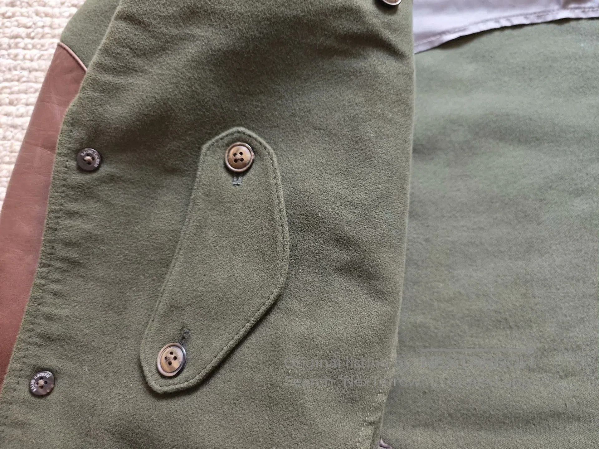 Polo Ralph Lauren Polo Ralph Lauren Suede Hunting Blazer. Size US S / EU 44-46 / 1 - 7 Thumbnail
