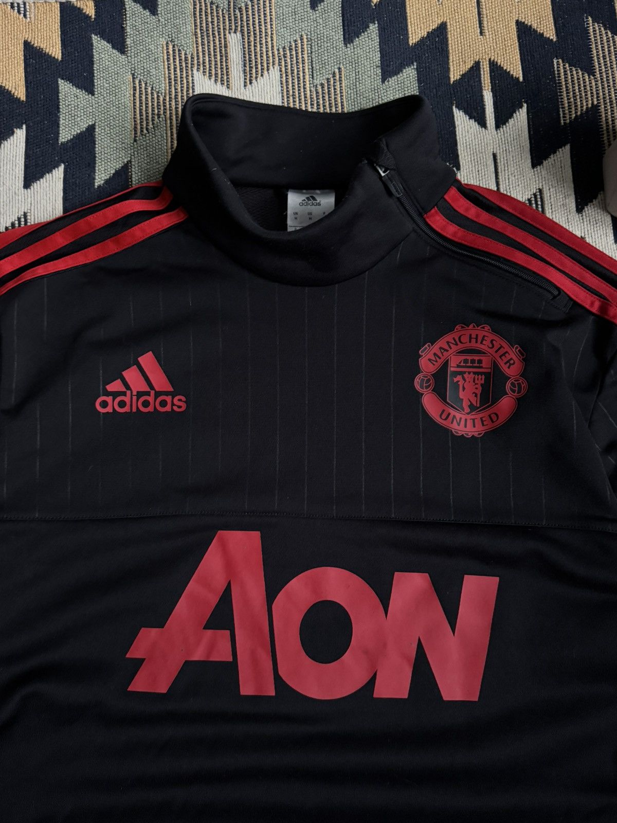 Adidas Adidas Manchester United 2015 Blockcore Training Jacket Size US M / EU 48-50 / 2 - 7 Thumbnail