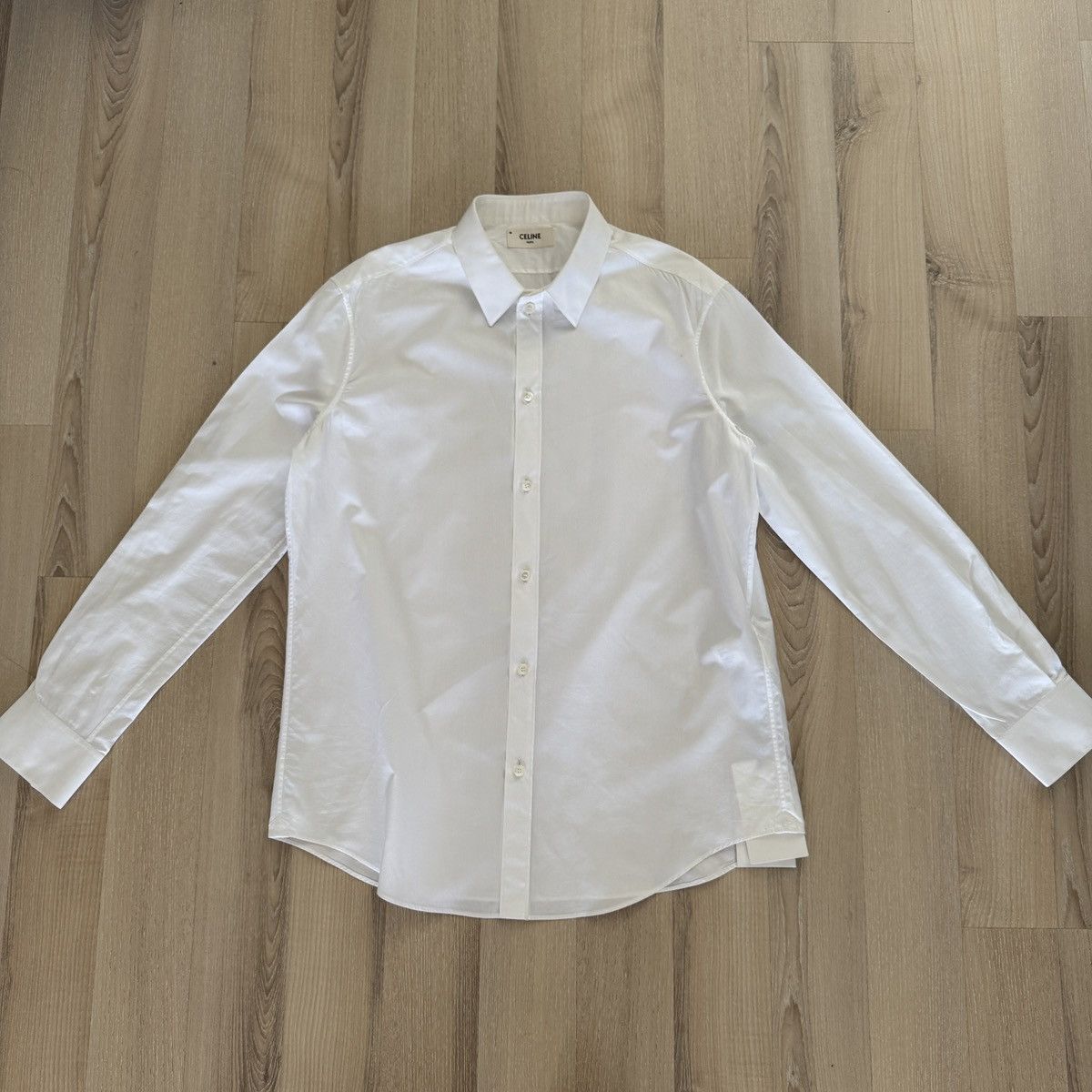 Celine Celine by Hedi Slimane Modern Cl Collar Shirt Size US M / EU 48-50 / 2 - 1 Thumbnail