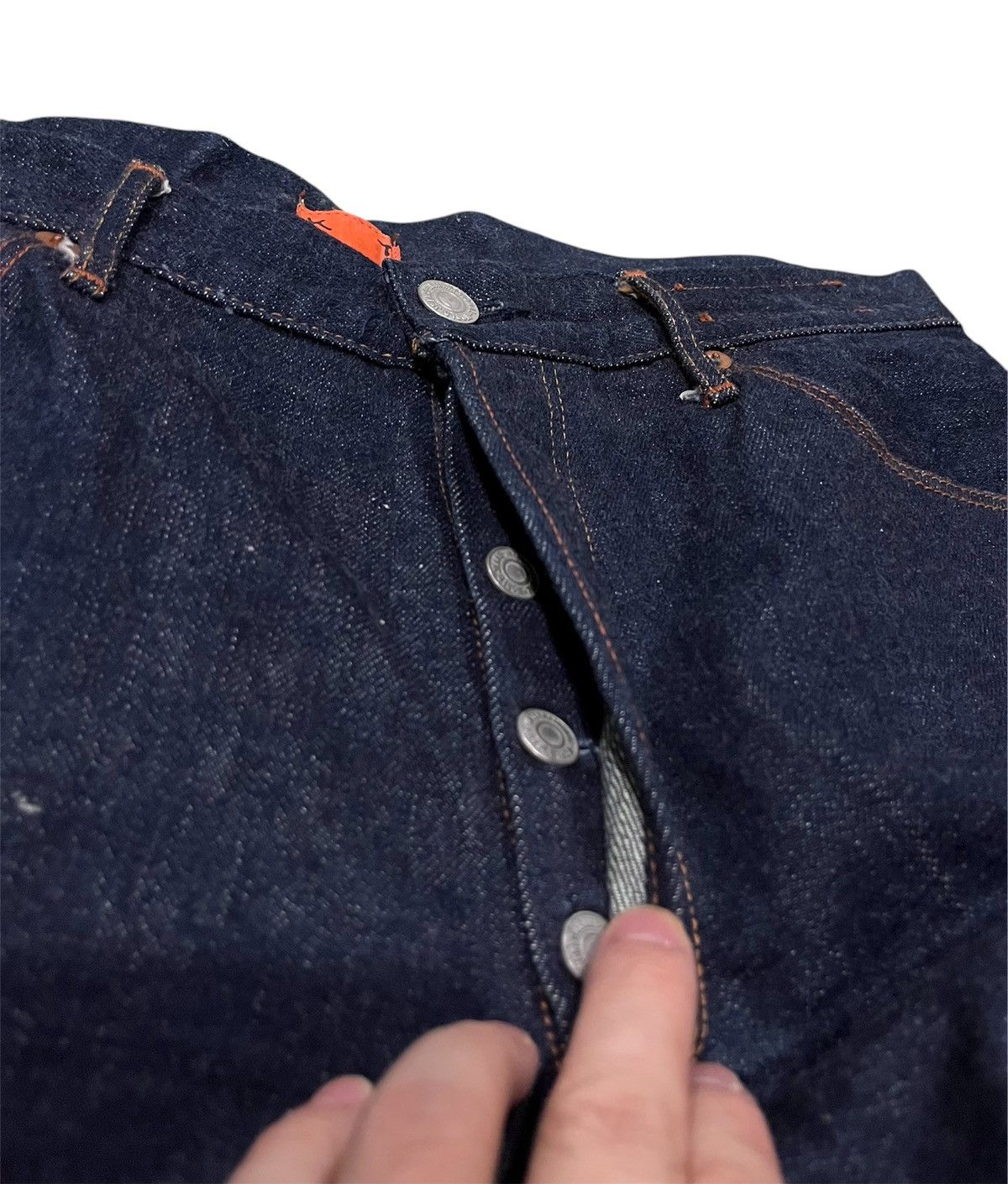 KATO Kato 3D Denim Selvedge Denim Jeans Size US 31 - 10 Thumbnail