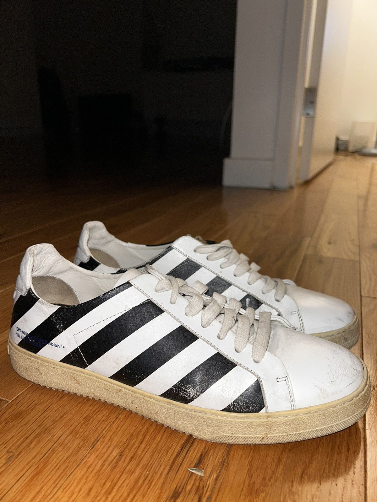 Off-White × Virgil Abloh 2018 VIRGIL “ BLUE COLLAR “ Size US 8 / EU 41 - 5 Thumbnail