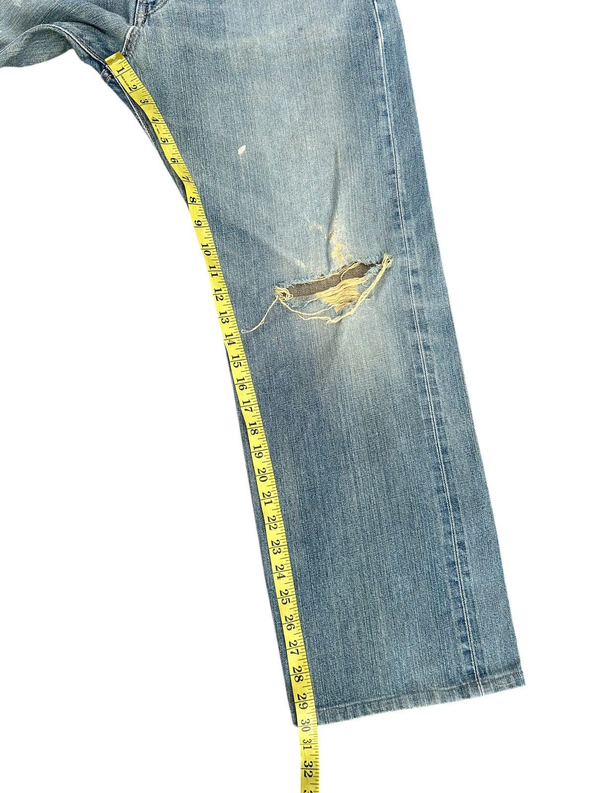 Japanese Brand × Kapital × Vintage Edwin Selvedge Distressed Baggy Mudwash Denim Jeans Size US 31 - 22 Thumbnail