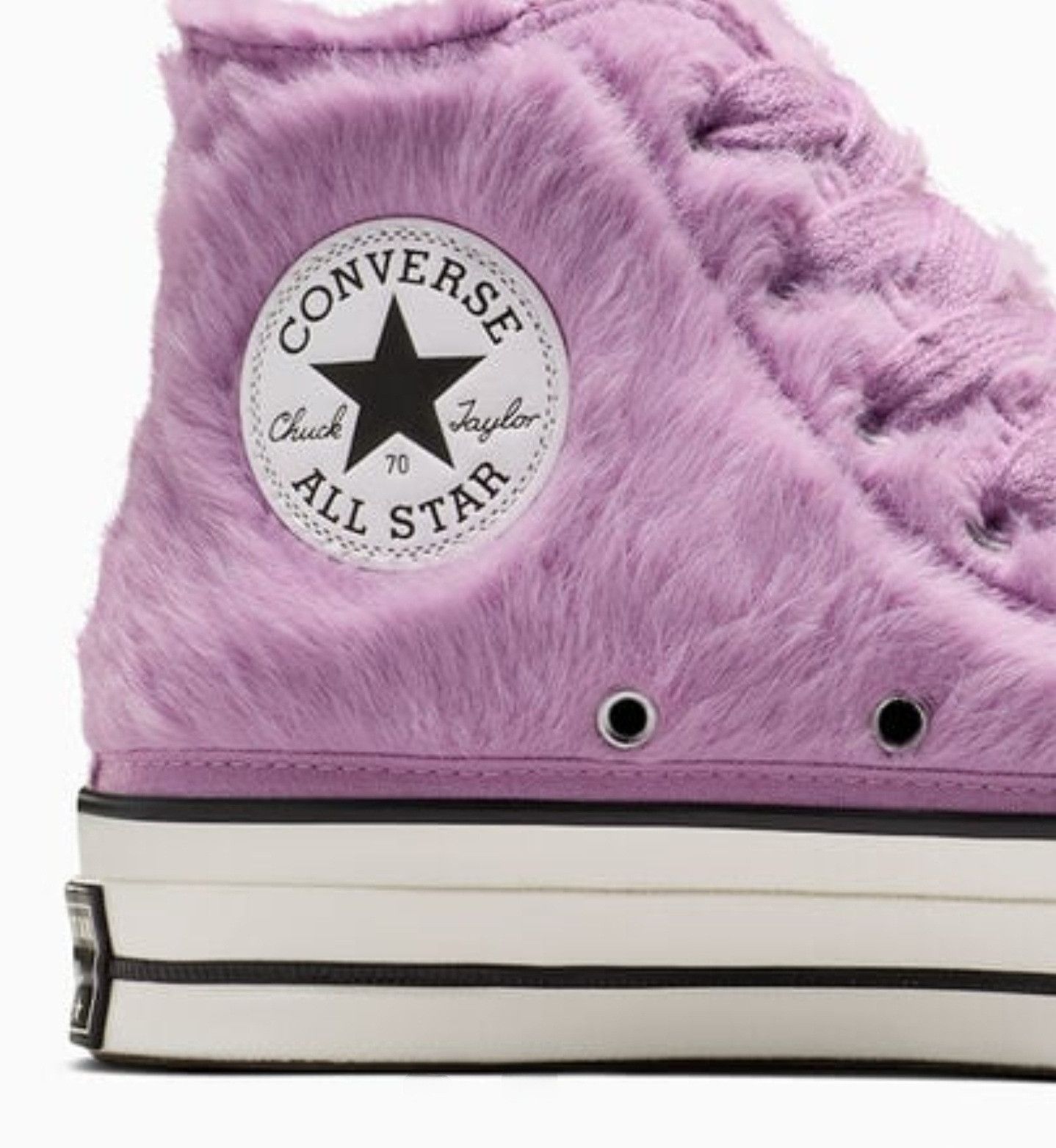 Converse CONVERSE PREMIUM Chuck 70 FAUX FUR High Top Sneakers Size US 7.5 / IT 37.5 - 5 Thumbnail
