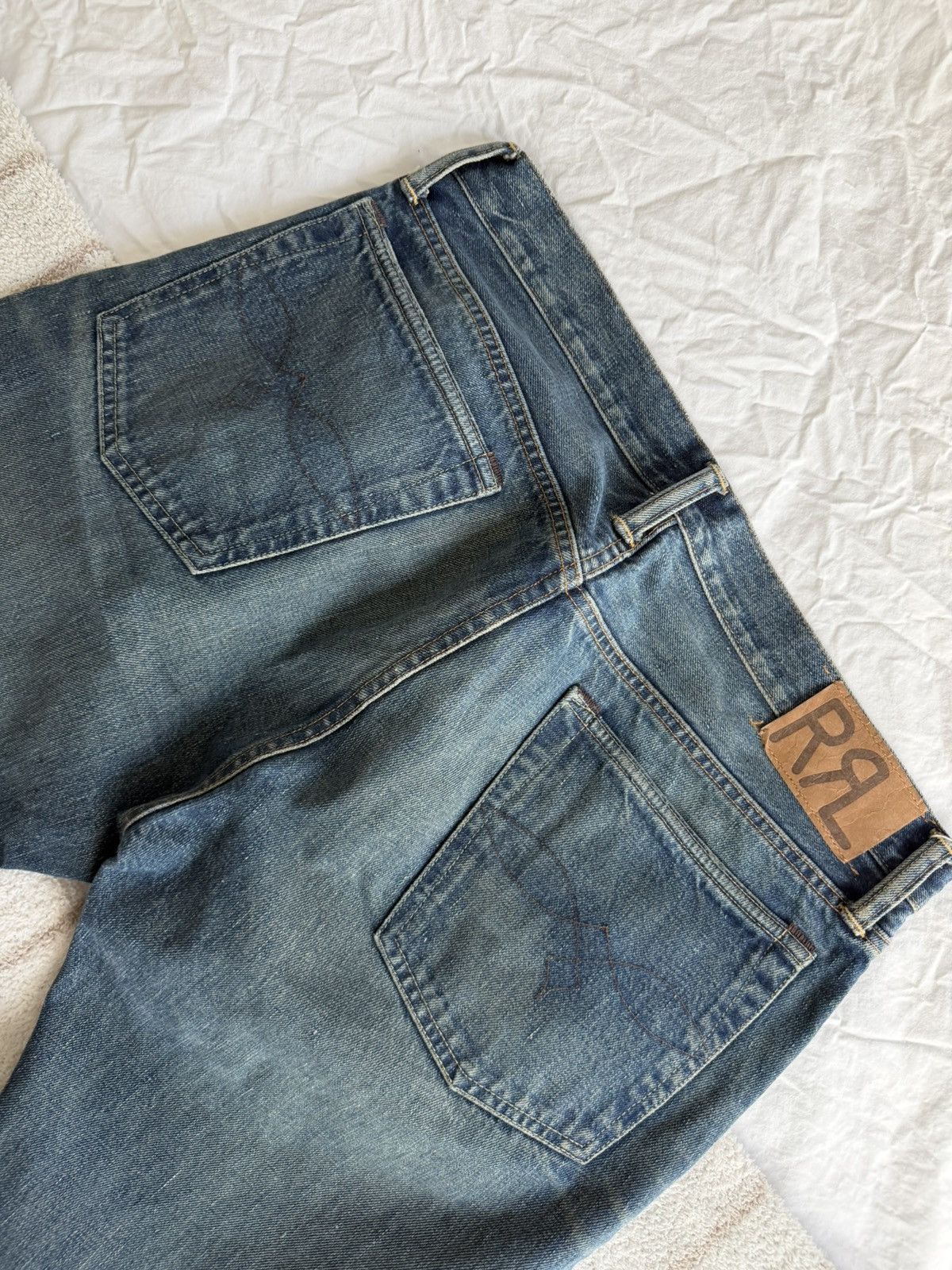 RRL Ralph Lauren Ralph Lauren RRL Slim Fit Jean Size 33 Size US 33 - 13 Thumbnail