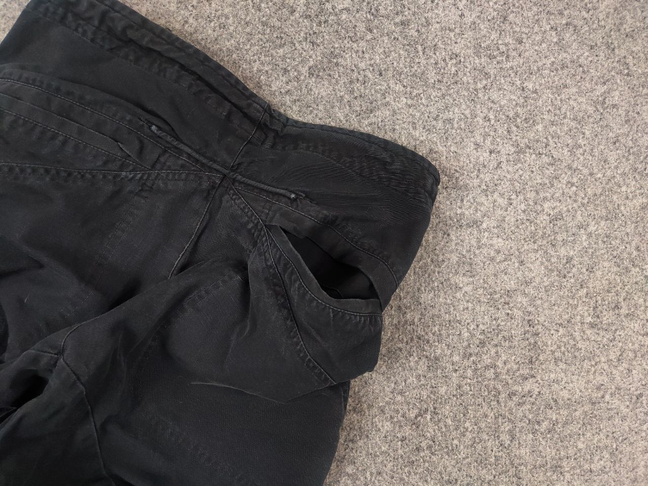 Nike Vintage NIke Black Faded Canvas Military Cargo Pants Y2K Size US 32 / EU 48 - 12 Thumbnail