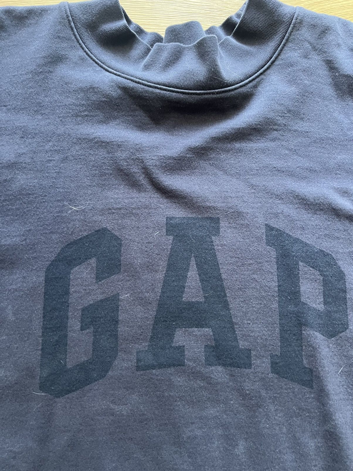 Balenciaga × Gap × Yeezy Yeezy x gap x balenciaga no seam tee navy Size US XL / EU 56 / 4 - 2 Thumbnail
