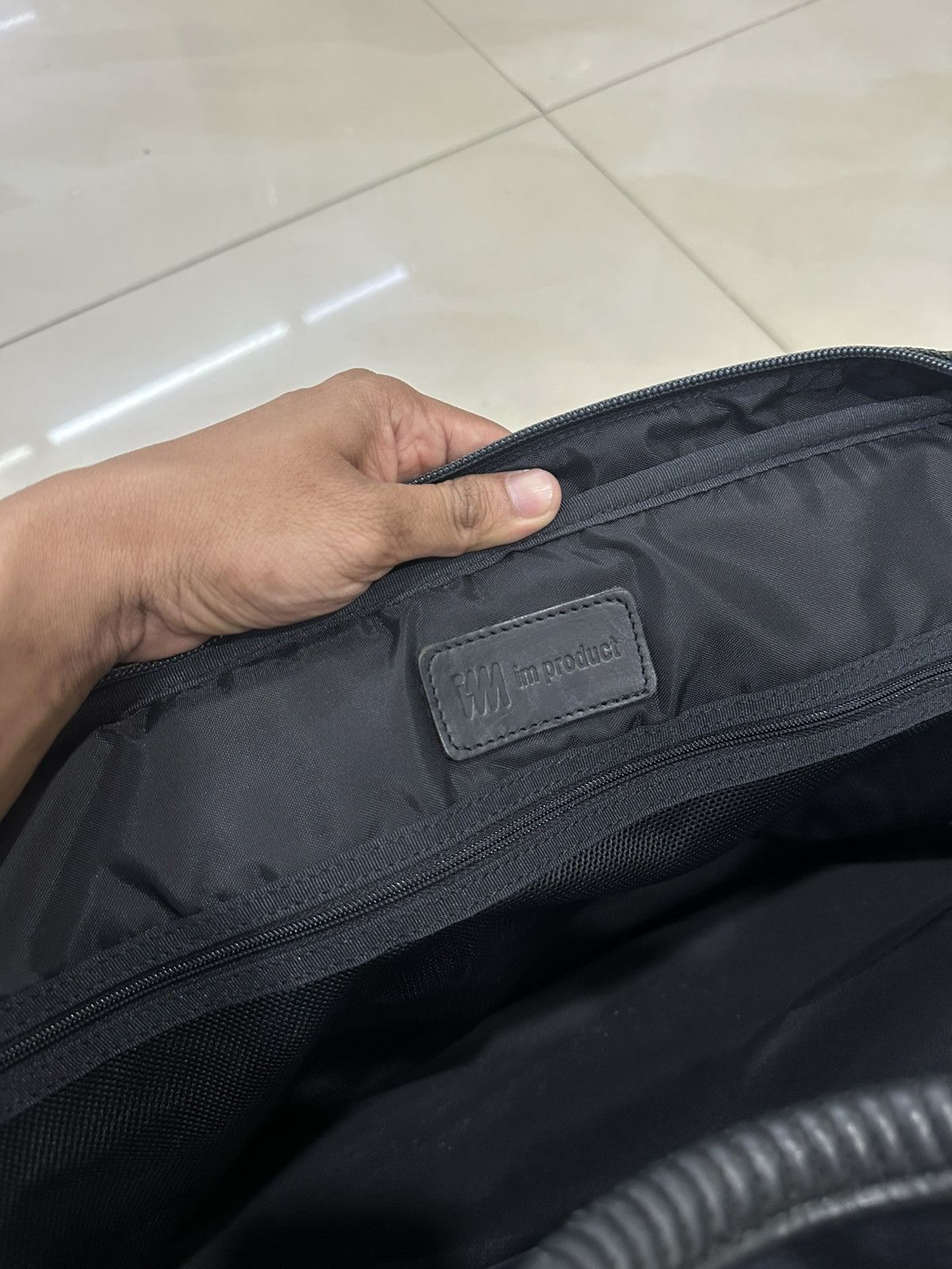 Issey Miyake Rare Issey Miyake Business Work Laptop Bag Tag Label Maruem Size ONE SIZE - 13 Thumbnail