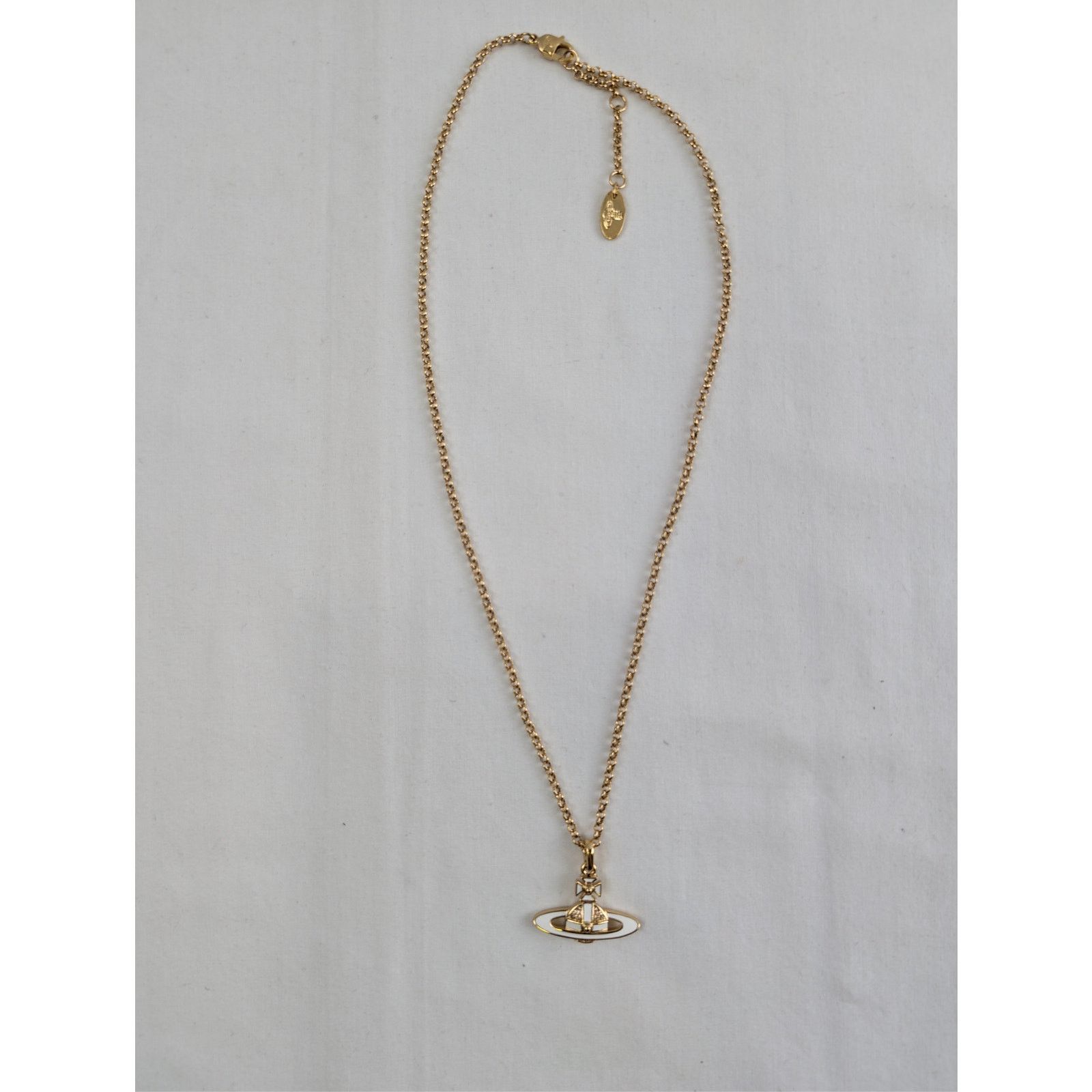 Vivienne Westwood o1rshd1 Size: OS / unisex Gold Cristal Orb Pendant Necklace Size ONE SIZE - 2 Thumbnail