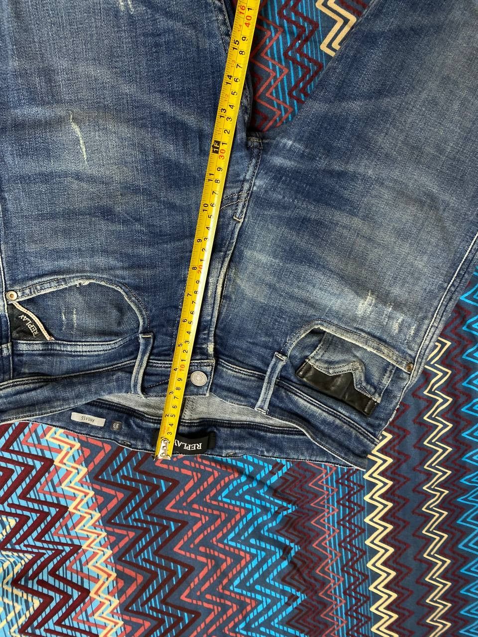 Replay × Vintage Y2K Baggy Wide Jeans Pants Bootcut Size US 33 - 17 Thumbnail