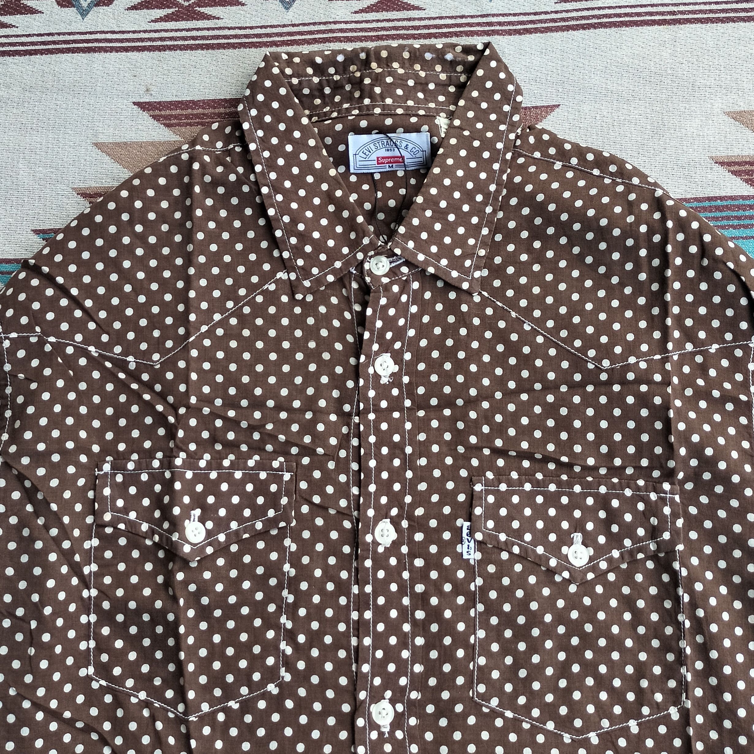 Levi's × Supreme FW12 Levi's Supreme lightweight western Ls shirt Size US M / EU 48-50 / 2 - 3 Thumbnail