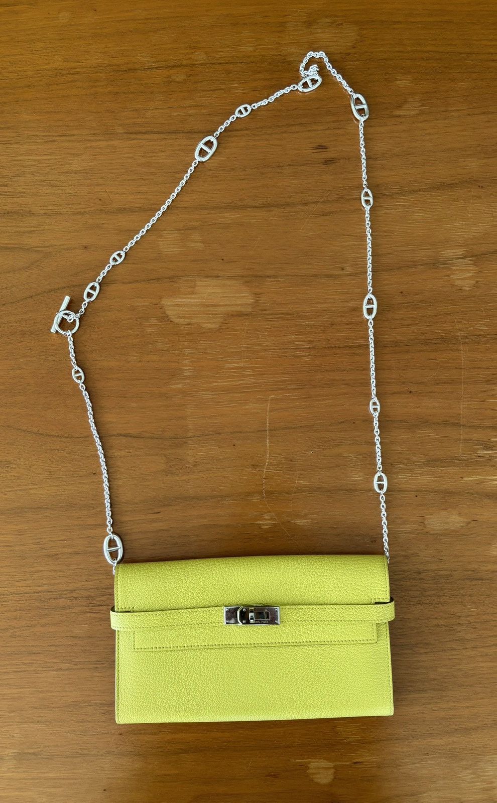 Hermes Kelly Leather Wallet