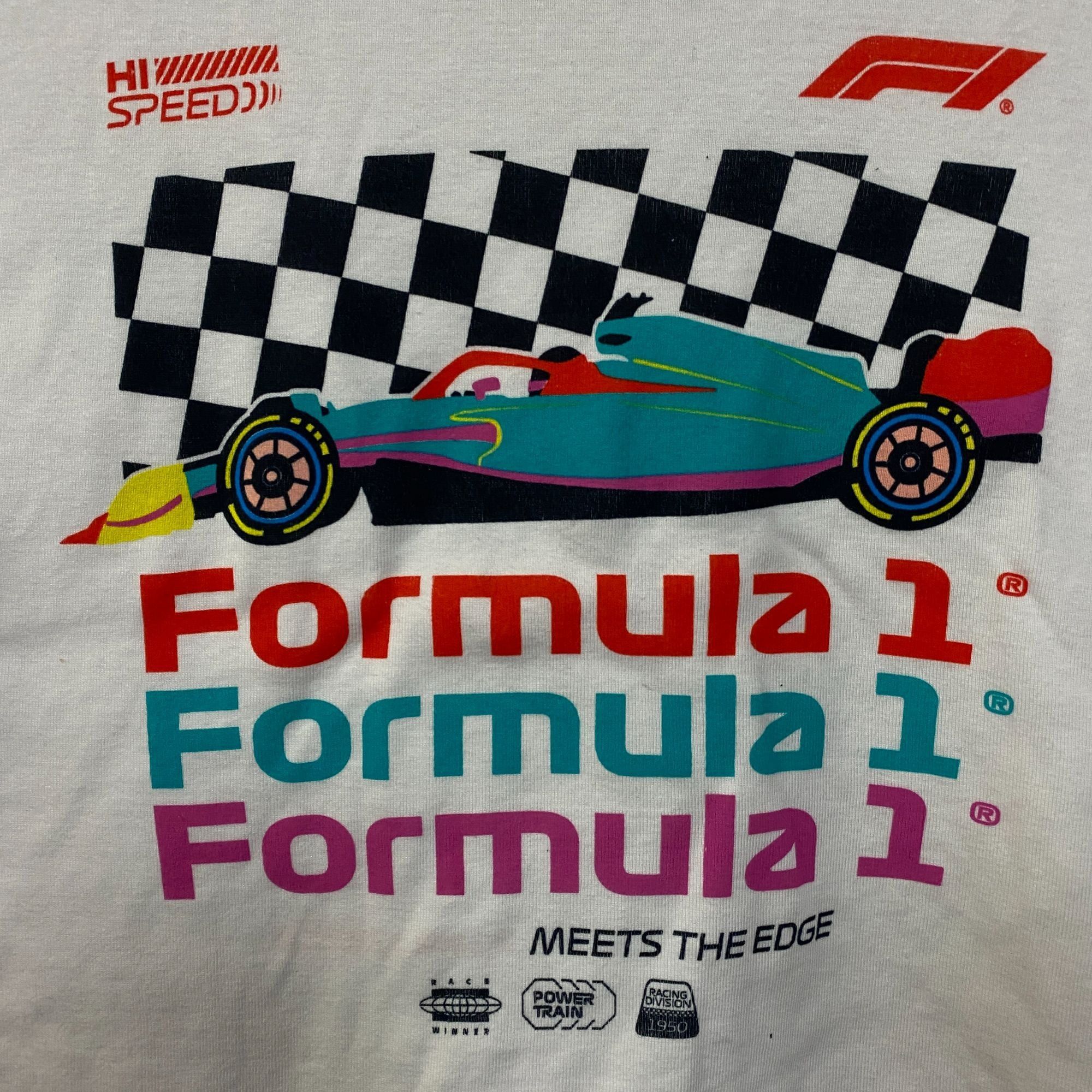 Junk Food Junk Food Women's Formula 1 Finish Line Crop T-shirt XL Size XL / US 12-14 / IT 48-50 - 2 Thumbnail