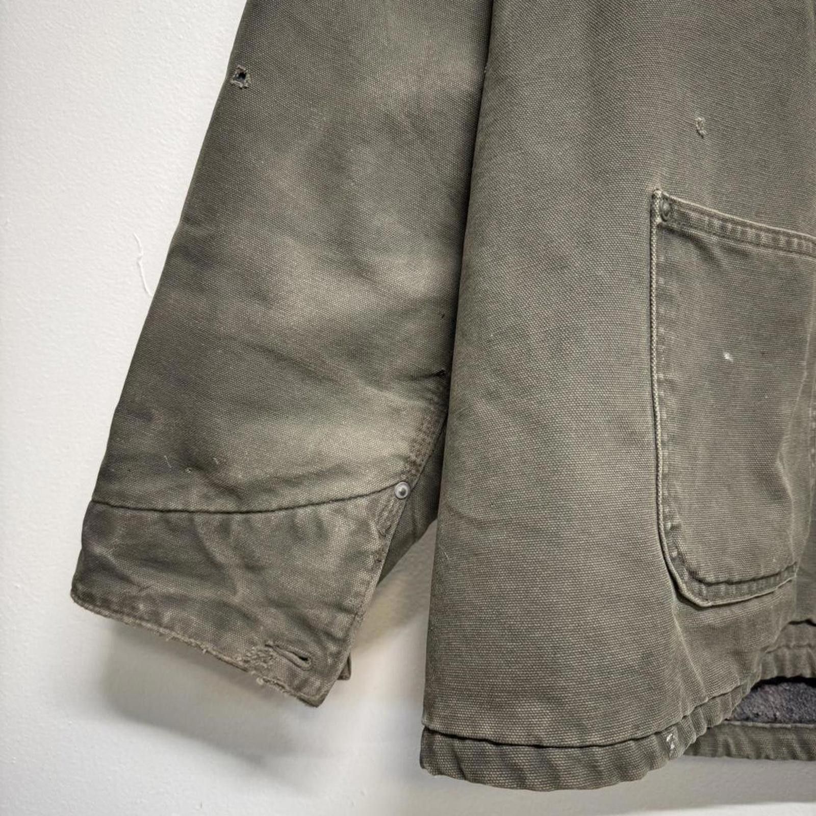 Carhartt 2000s Carhartt blanket lined jacket in moss XL Tall Size US XL / EU 56 / 4 - 5 Thumbnail
