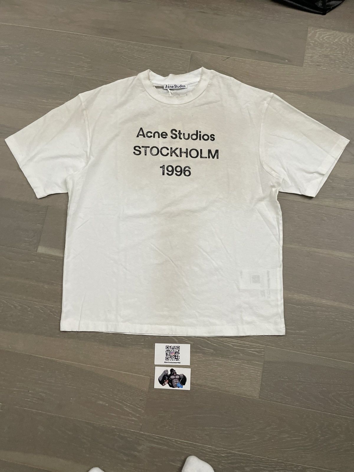 Acne Studios Acne Studios Logo-Print Tee Size US L / EU 52-54 / 3 - 2 Thumbnail