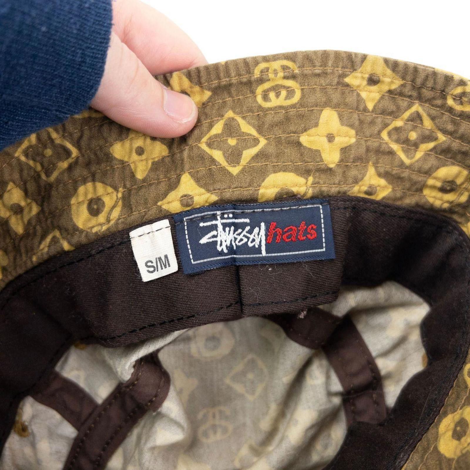 Stussy Vintage 2000s Stussy Monogram Bucket Hat Size S/M Size ONE SIZE - 4 Thumbnail