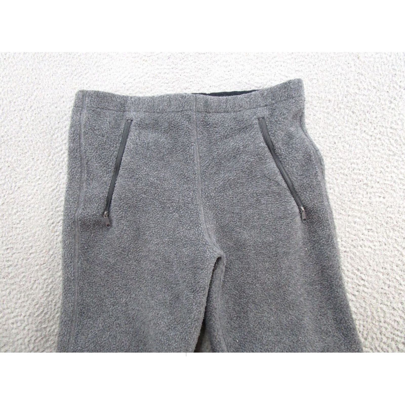 Patagonia VINTAGE Patagonia Sweatpants Pants Men S Gray Fleece Polyester 25681 USA Zip Back Pocket Pockets Hiking Winter Fall Spring USA Mens Size US 29 - 3 Thumbnail