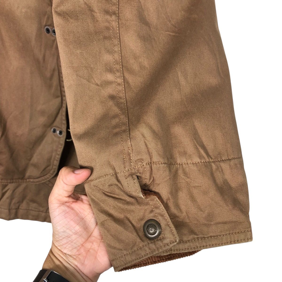 Japanese Brand 📌Vintage Chore Worker Jacket Duck Canvas Detroit 3 Suisses Size US L / EU 52-54 / 3 - 16 Thumbnail