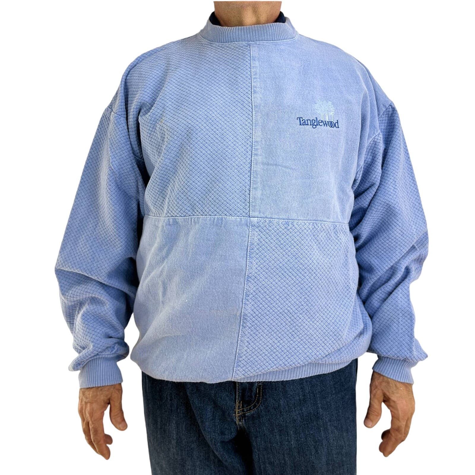 Vintage Tanglewood Park Blue Cotton Sweatshirt Pullover