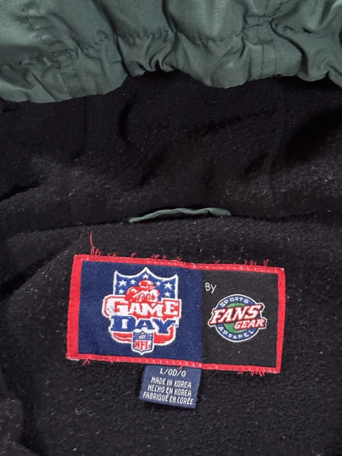 Vintage Vintage NFL Gameday Sports Gear New York Jets Hooded Jacket Size US L / EU 52-54 / 3 - 2 Thumbnail
