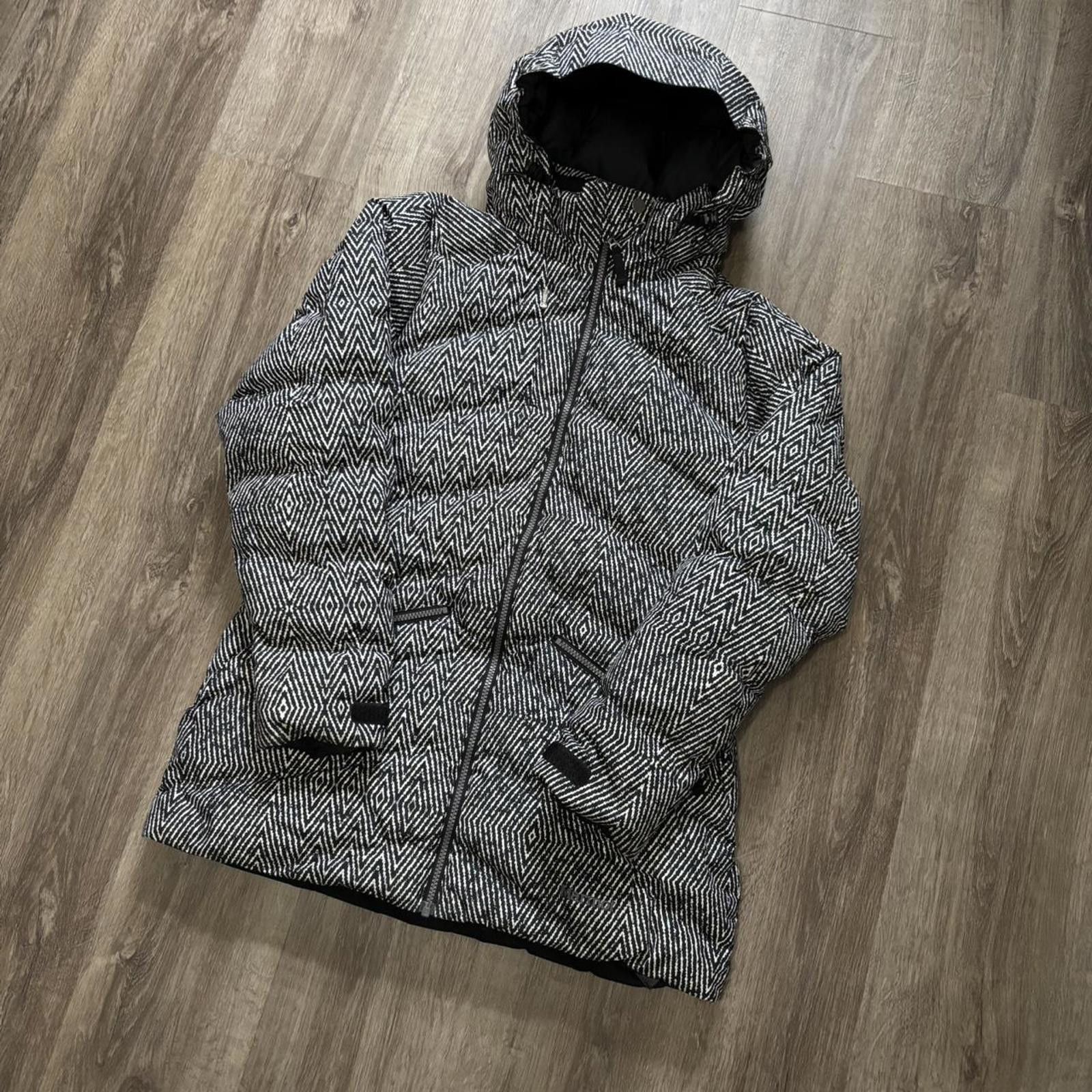 Marmot Vintage Marmot 700 Fill Puffer Jacket Black and White Size L / US 10 / IT 46 - 1 Thumbnail