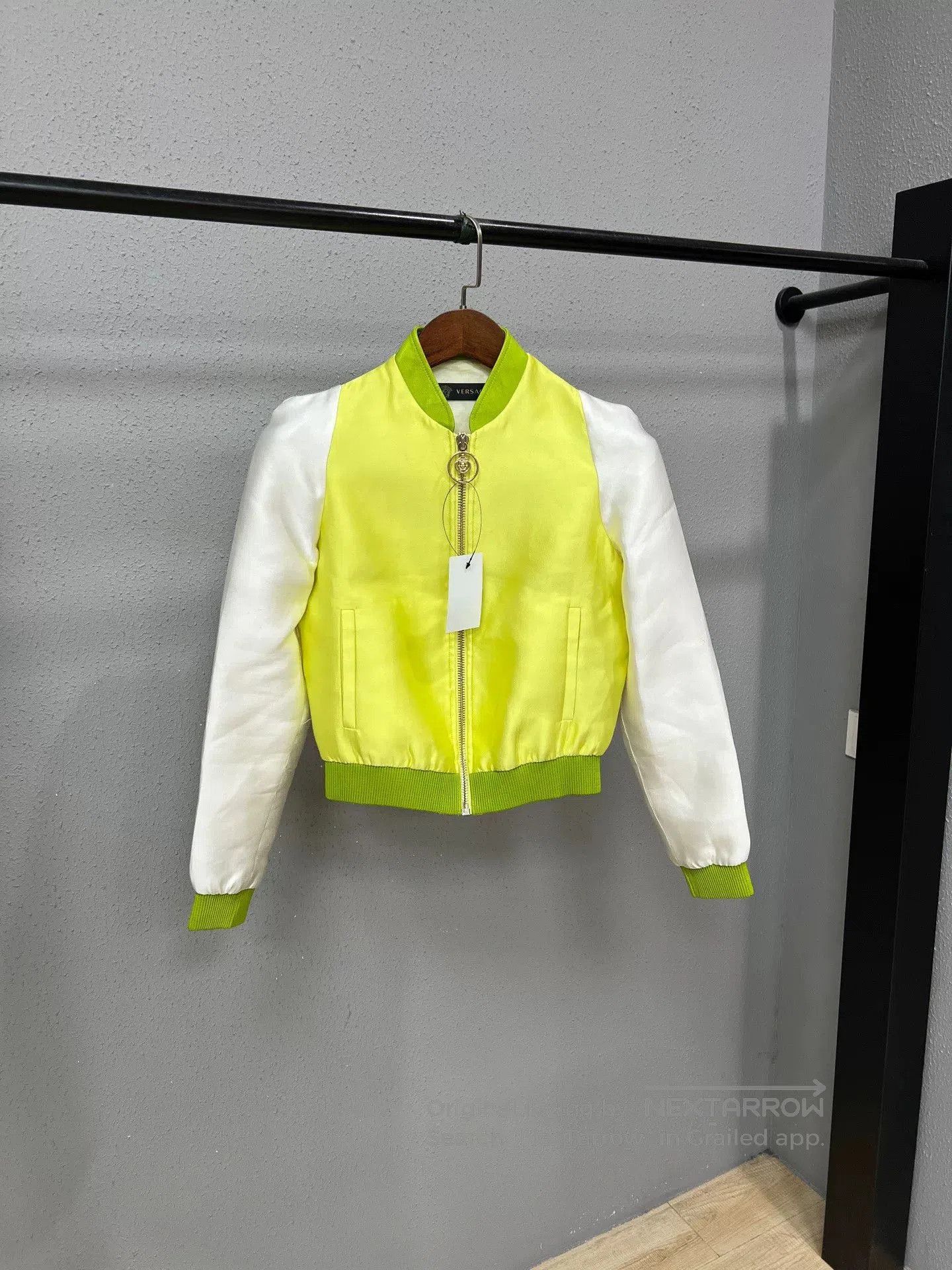 Versace Versace Embroidered Scales Baseball Jacket. Size S / US 4 / IT 40 - 1 Thumbnail